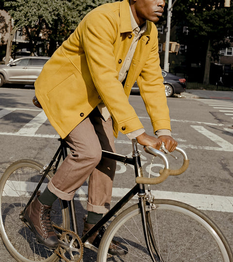 City Coat — Mustard