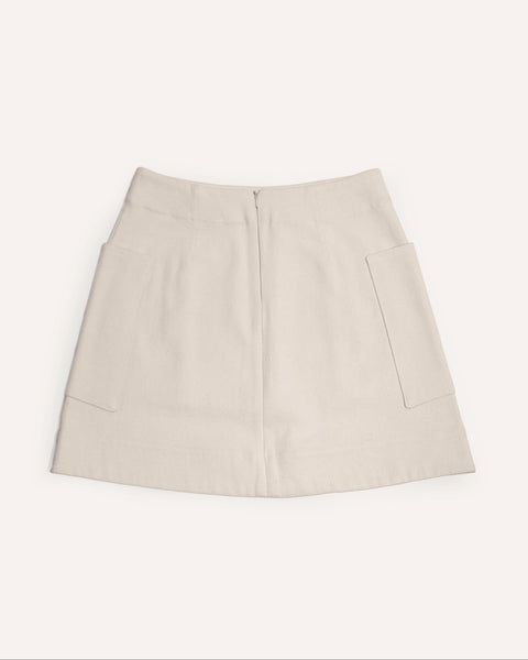 Arquiteta Twill Skirt — Canvas
