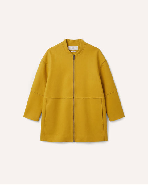 Galeria Coat — Mustard