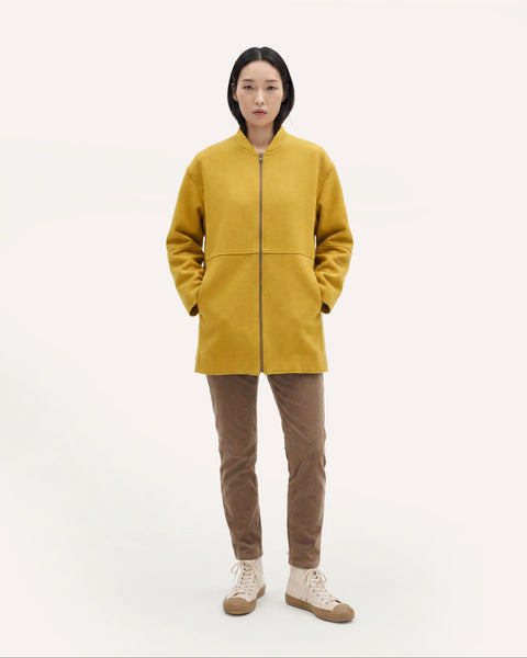 Galeria Coat — Mustard
