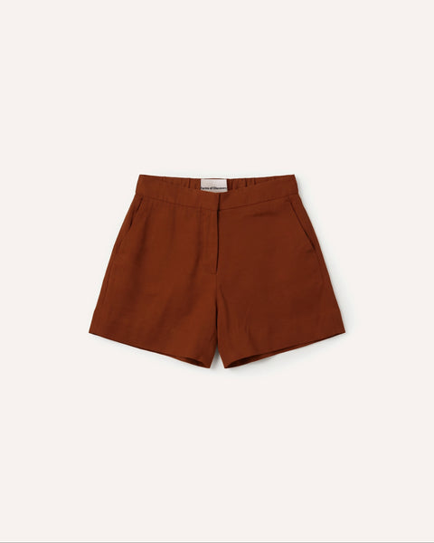 Studio Shorts — Terracotta