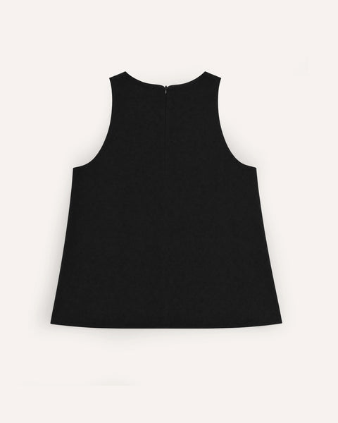 Vai Com Tudo Top — Black