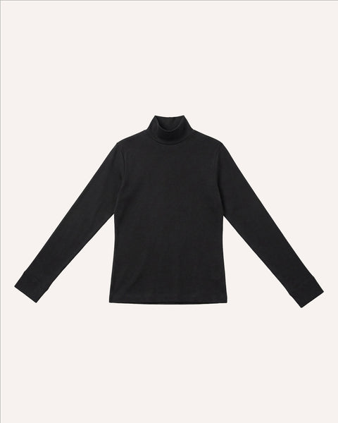 Atelier Turtleneck — Black