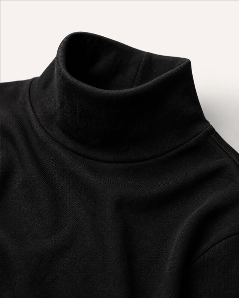 Atelier Turtleneck — Black