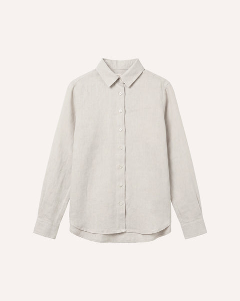 Everyday Linen Shirt — Limestone