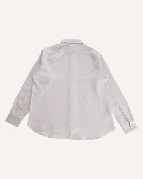 Jardim Linen Shirt — Alabaster I