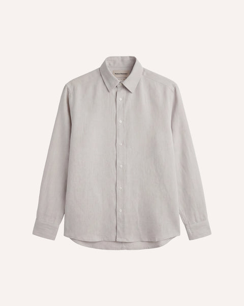 Jardim Linen Shirt — Alabaster I